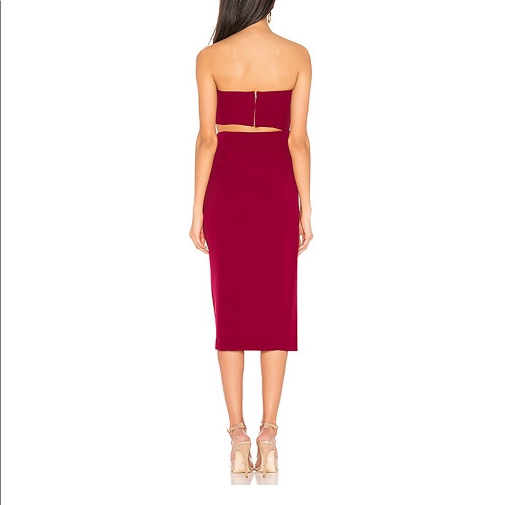 Int'l Mini Dress In Raspberry - image 2